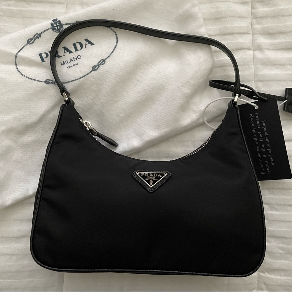 Brand New Re-Edition 2005 Prada Bag in Black